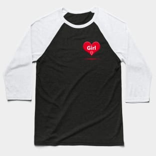 Location of a loved one in the heart Baseball T-Shirt